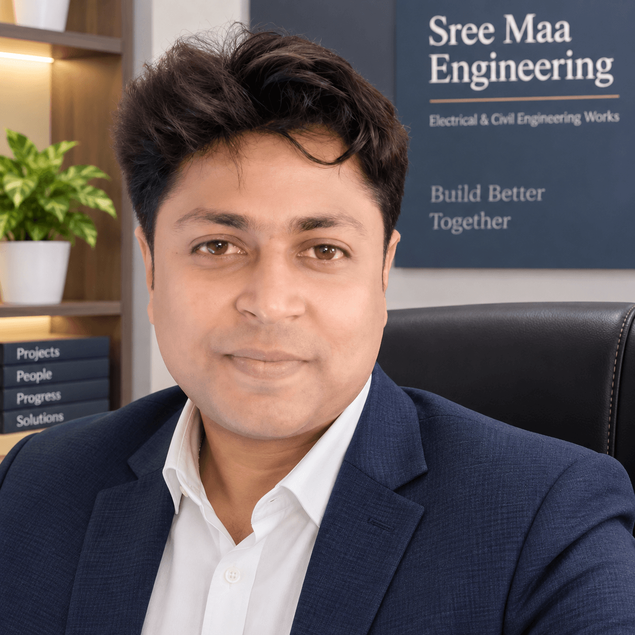 Mr. Subhajit Maity, manager of Sree Maa Engineering